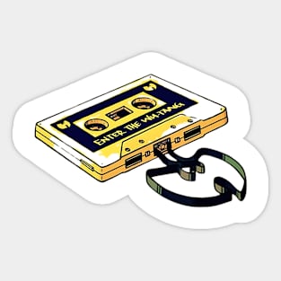 Wutang Disk Player Sticker